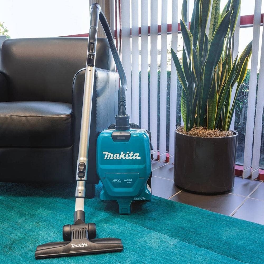 image:imageMakita XCV09Z 18V X2 LXT LithiumIon 36V Brushless Cordless 12 Gallon HEPA Filter Backpack Dry Vacuum Tool Only