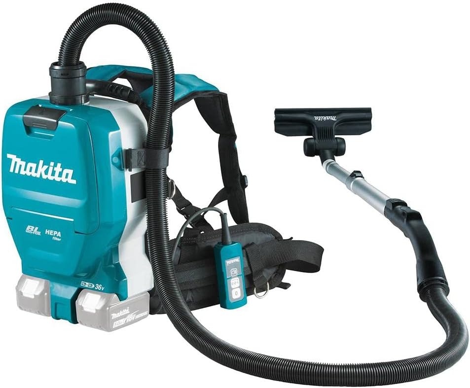 image:imageMakita XCV09Z 18V X2 LXT LithiumIon 36V Brushless Cordless 12 Gallon HEPA Filter Backpack Dry Vacuum Tool Only