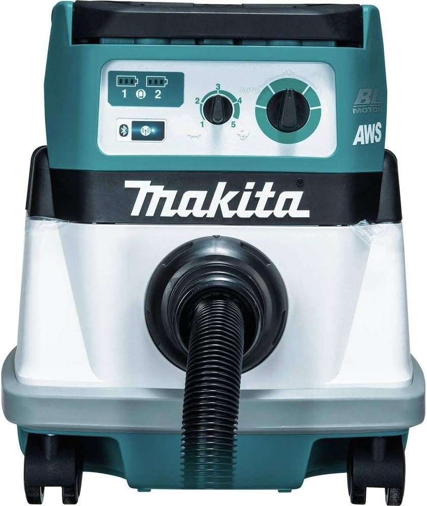 image:imageMakita XCV16ZX 36V 18V X2 LXT Brushless 4 Gallon HEPA Filter Dry Dust Extractor AWS Tool Only
