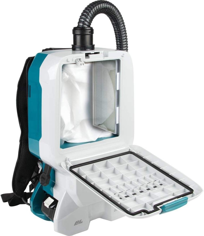 image:imageMakita XCV17PG 18V X2 LXT LithiumIon 36V Brushless Cordless 16 Gallon HEPA Filter Backpack Dry Vacuum 60Ah