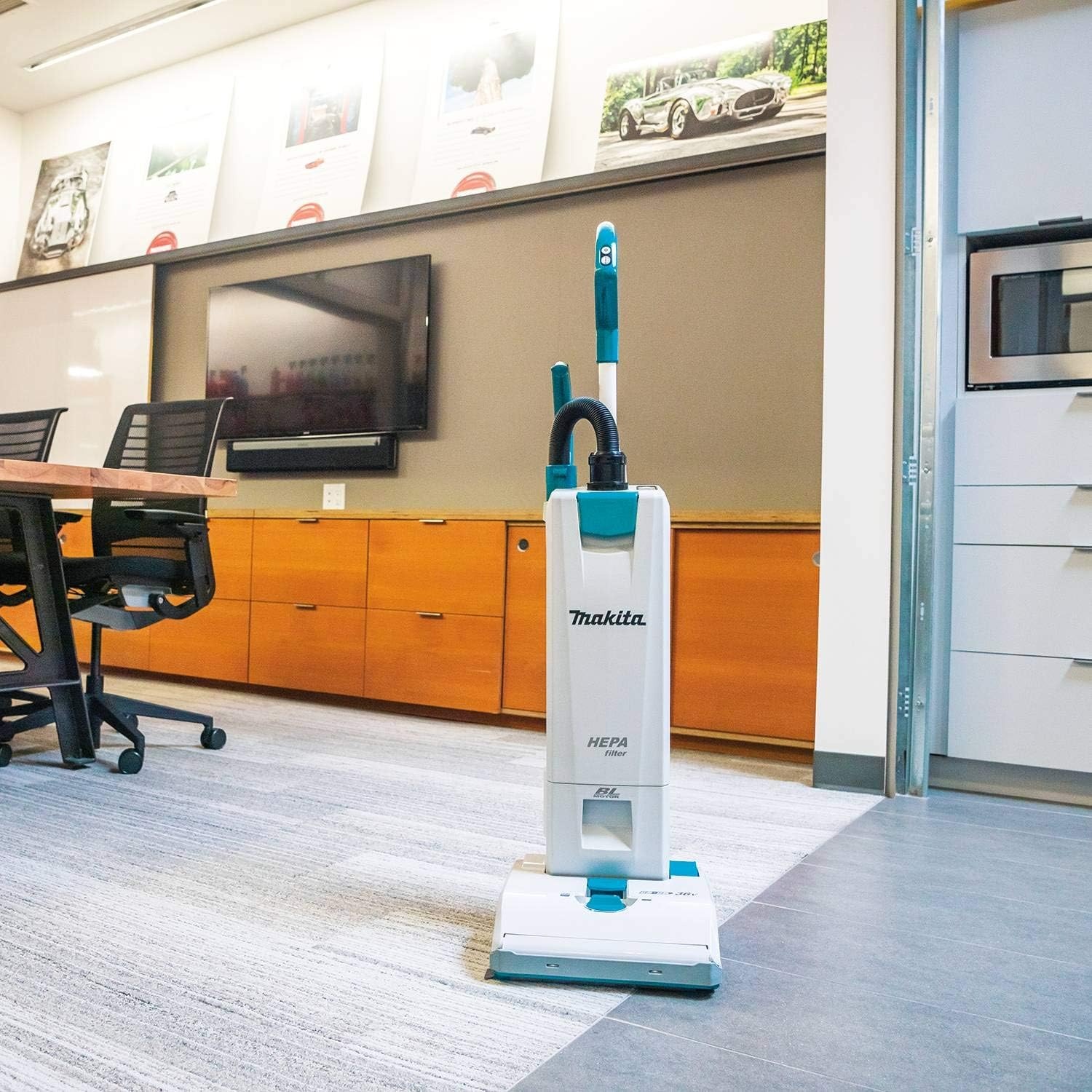 image:imageMakita XCV19Z 18V X2 36V LXT LithiumIon Brushless Cordless 13 Gallon HEPA Filter 12 Upright Vacuum Tool OnlyKit