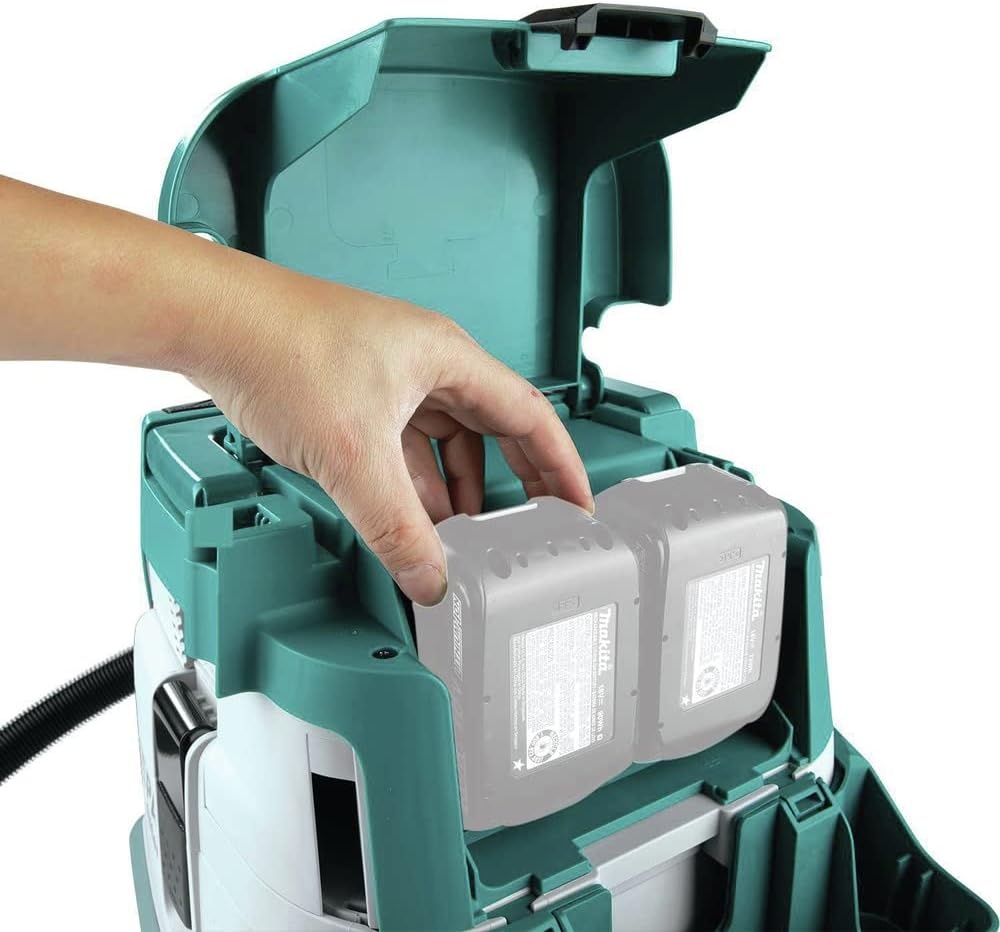 image:imageMakita XCV21ZX 36V 18V X2 LXT Brushless 21 Gallon HEPA Filter Dry Dust Extractor Tool Only