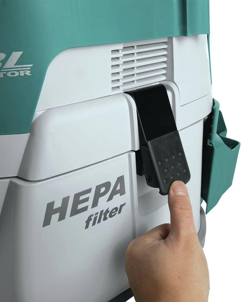 image:imageMakita XCV24ZX 36V 18V X2 LXT Brushless 4 Gallon HEPA Filter Dry Dust Extractor Tool Only