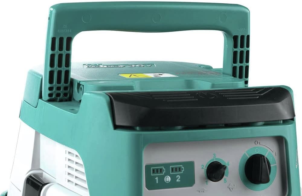 image:imageMakita XCV24ZX 36V 18V X2 LXT Brushless 4 Gallon HEPA Filter Dry Dust Extractor Tool Only