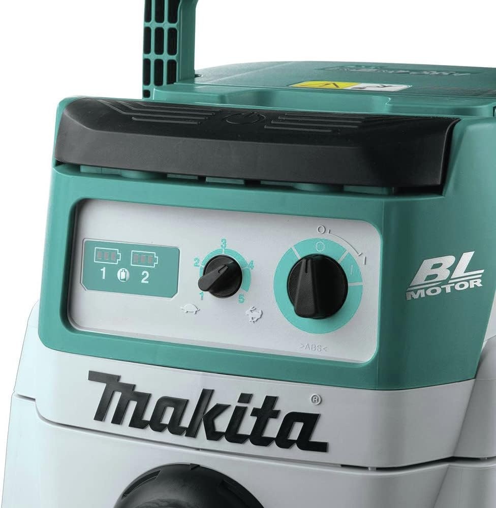image:imageMakita XCV24ZX 36V 18V X2 LXT Brushless 4 Gallon HEPA Filter Dry Dust Extractor Tool Only