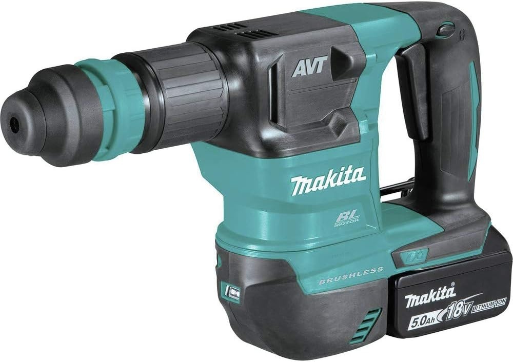 image:imageMakita XKH01TJ 18V LXT LithiumIon Brushless Cordless AVT Power Scraper Kit accepts SDSPLUS 50Ah