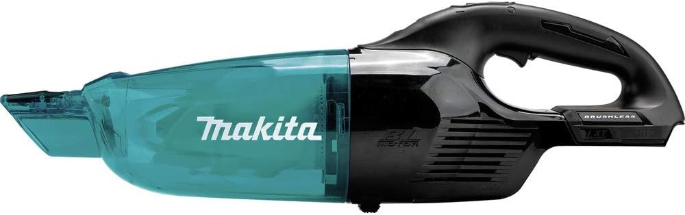 image:imageMakita XLC03ZBX4 18V LXT LithiumIon Brushless Compact Cordless Vacuum Trigger wLock Tool Only BlackVacuum Only