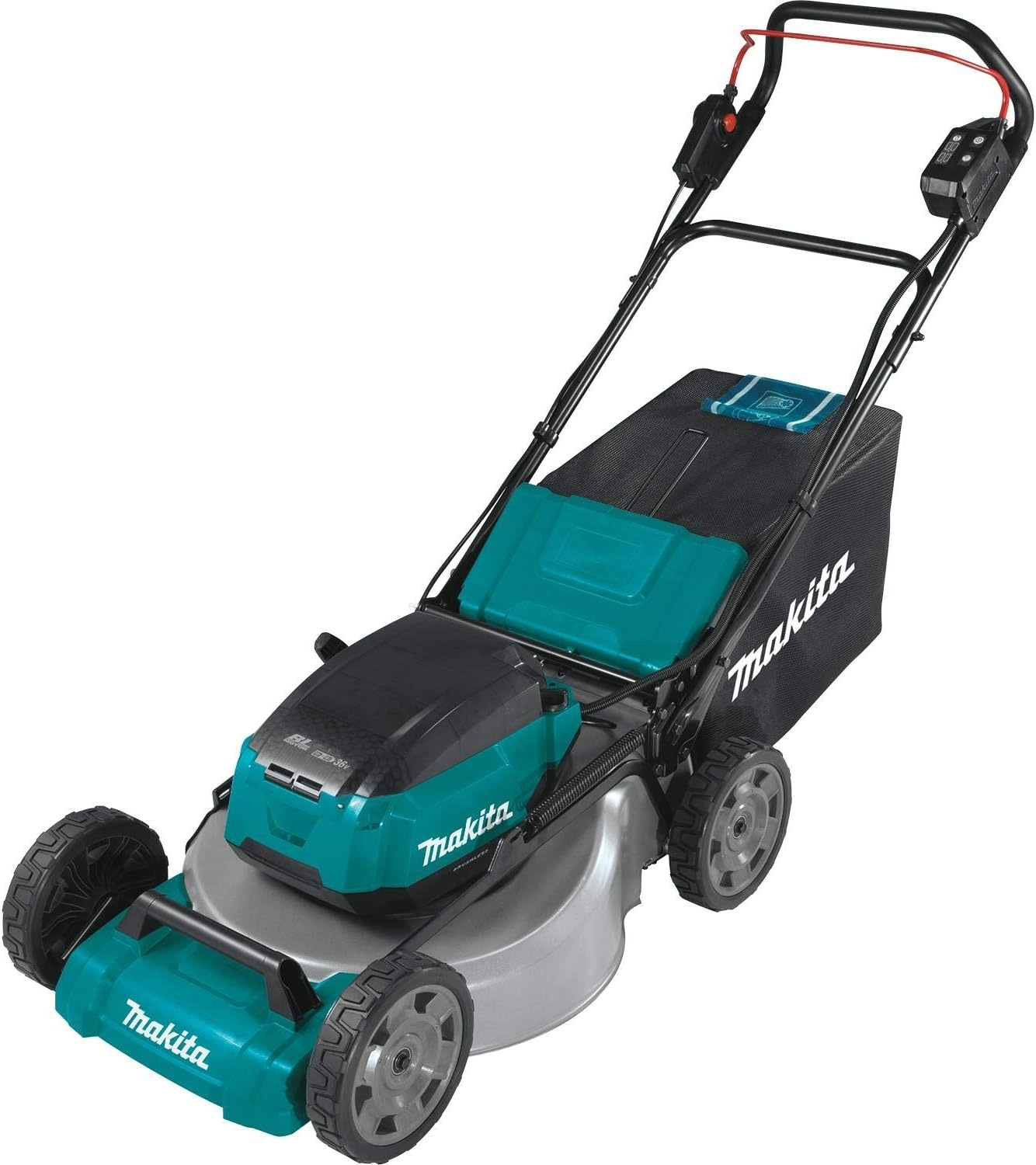 image:imageMakita XML07Z 18V X2 36V LXT LithiumIon Brushless Cordless 21 Lawn Mower Tool OnlyLawn Mower Tool Only