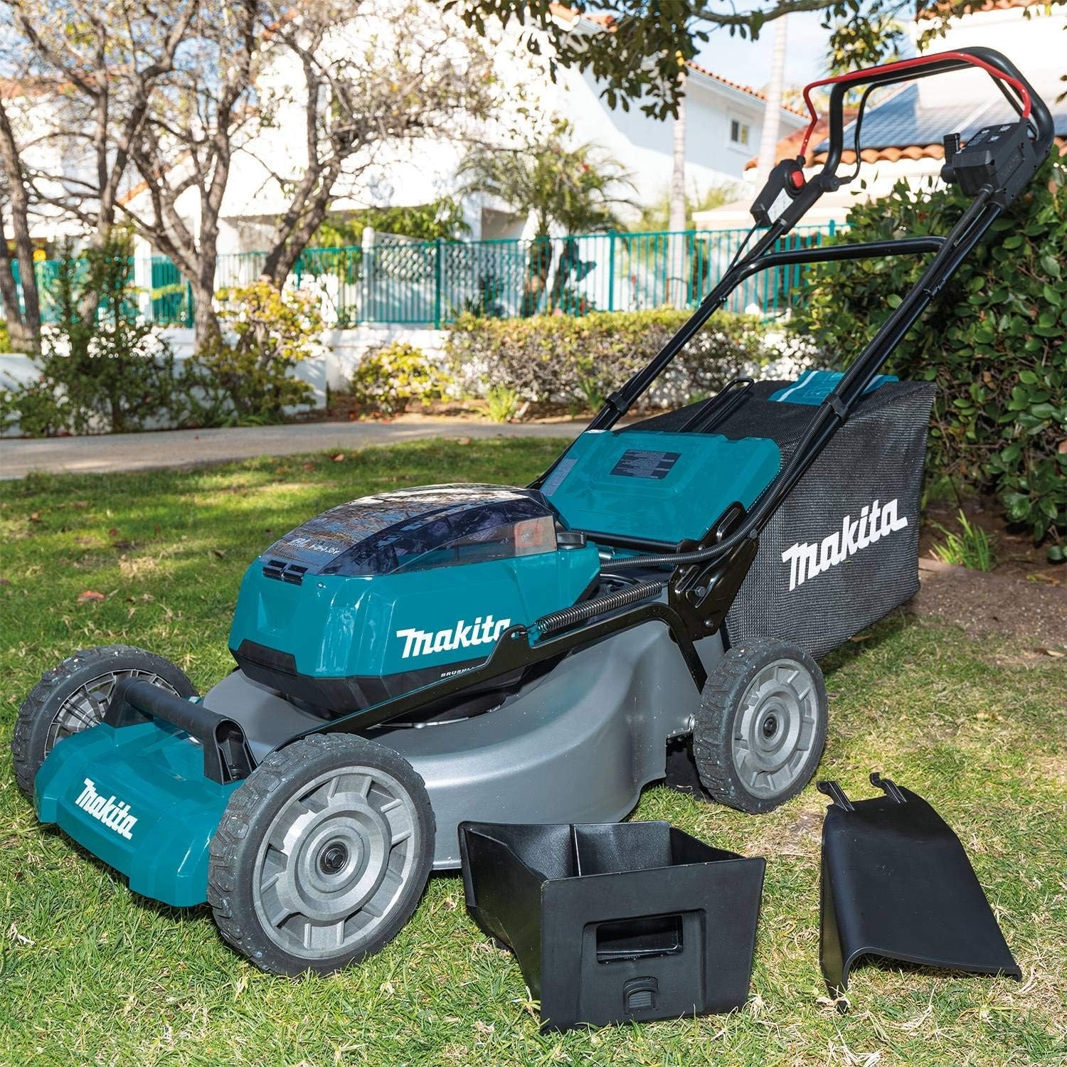 image:imageMakita XML08Z 36V 18V X2 LXT Brushless 21 SelfPropelled Commercial Lawn Mower Tool OnlyLawn Mower Tool Only