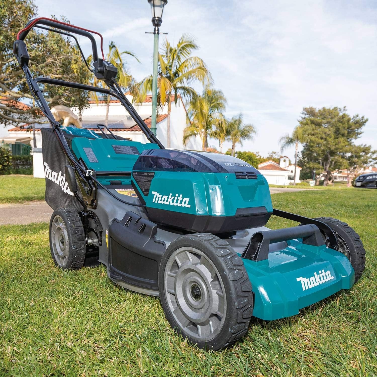 image:imageMakita XML08Z 36V 18V X2 LXT Brushless 21 SelfPropelled Commercial Lawn Mower Tool OnlyLawn Mower Kit