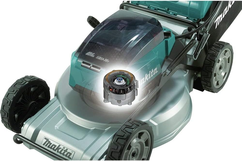 image:imageMakita XML08Z 36V 18V X2 LXT Brushless 21 SelfPropelled Commercial Lawn Mower Tool OnlyLawn Mower Kit