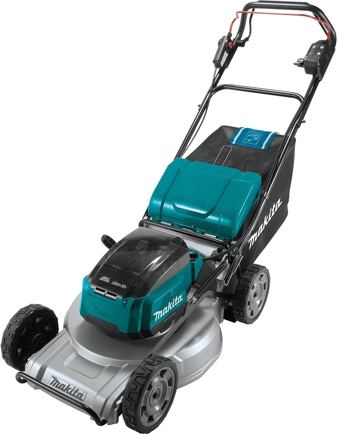 image:imageMakita XML09Z 36V 18V X2 LXT Brushless 21 SelfPropelled Commercial Lawn Mower Tool OnlyLawn Mower Kit