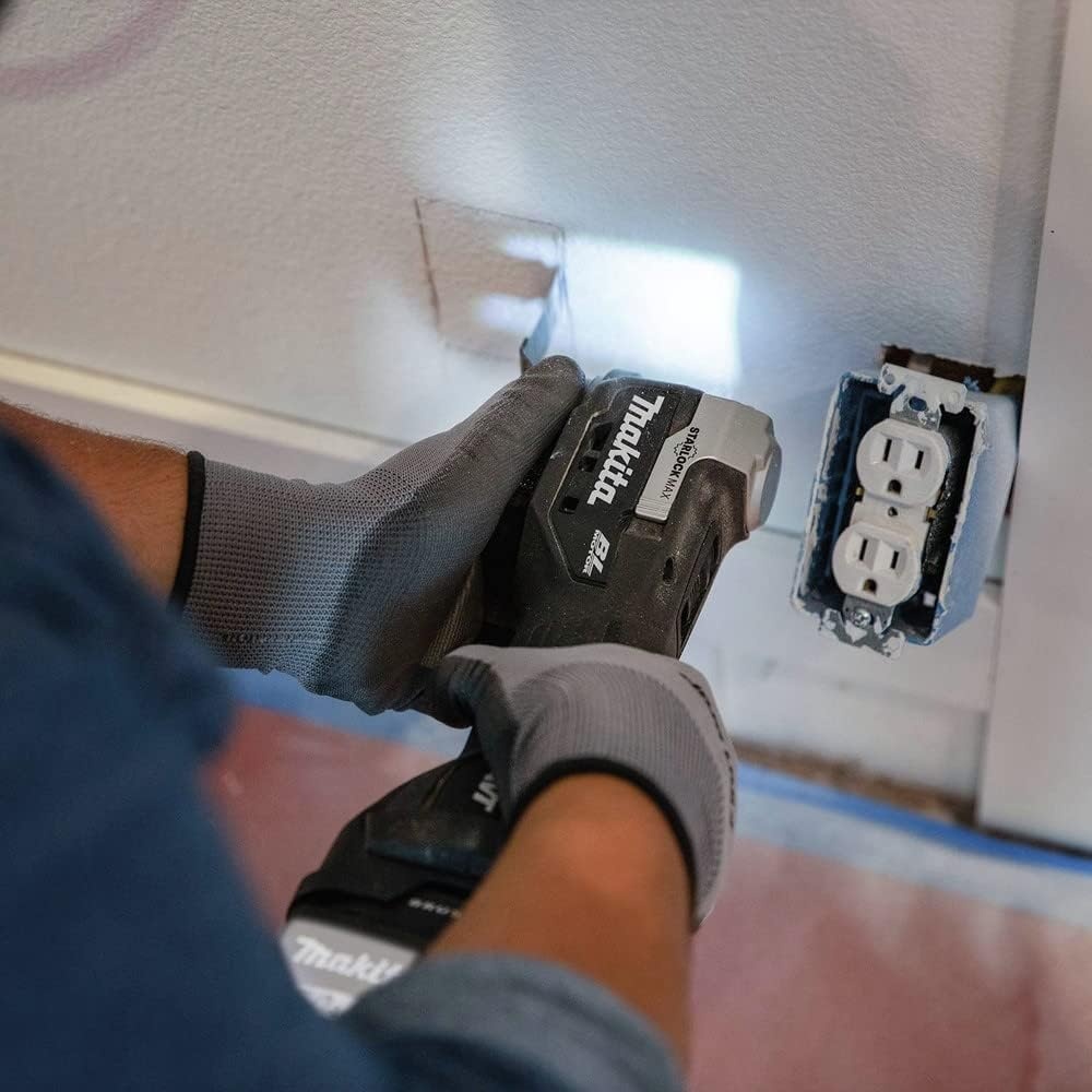 image:imageMakita XMT04ZB 18V LXT LithiumIon SubCompact Brushless Cordless StarlockMax MultiTool Tool Only Bare Tool 10 00020 000 Opm Avt Vibration Reduction 36 Degree Oscillation Starlockmax and Plus and Starlock CompatibleMultiTool Only