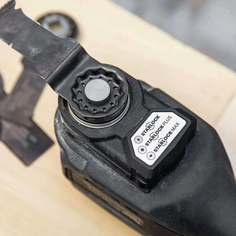 image:imageMakita XMT04ZB 18V LXT LithiumIon SubCompact Brushless Cordless StarlockMax MultiTool Tool Only Bare Tool 10 00020 000 Opm Avt Vibration Reduction 36 Degree Oscillation Starlockmax and Plus and Starlock CompatibleMultiTool Only