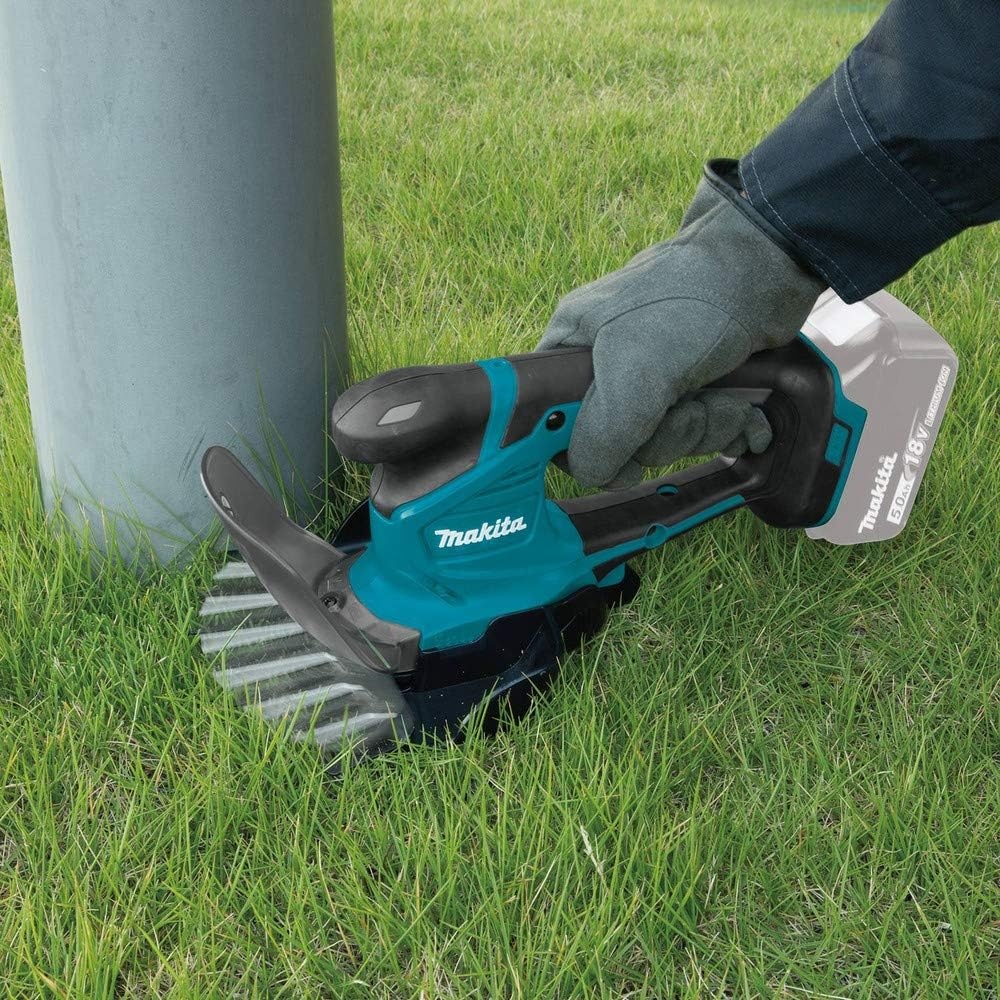 image:imageMakita XMU04Z 18V LXT LithiumIon Cordless Grass Shear Tool OnlyShears w Hedge Trimmer Blade