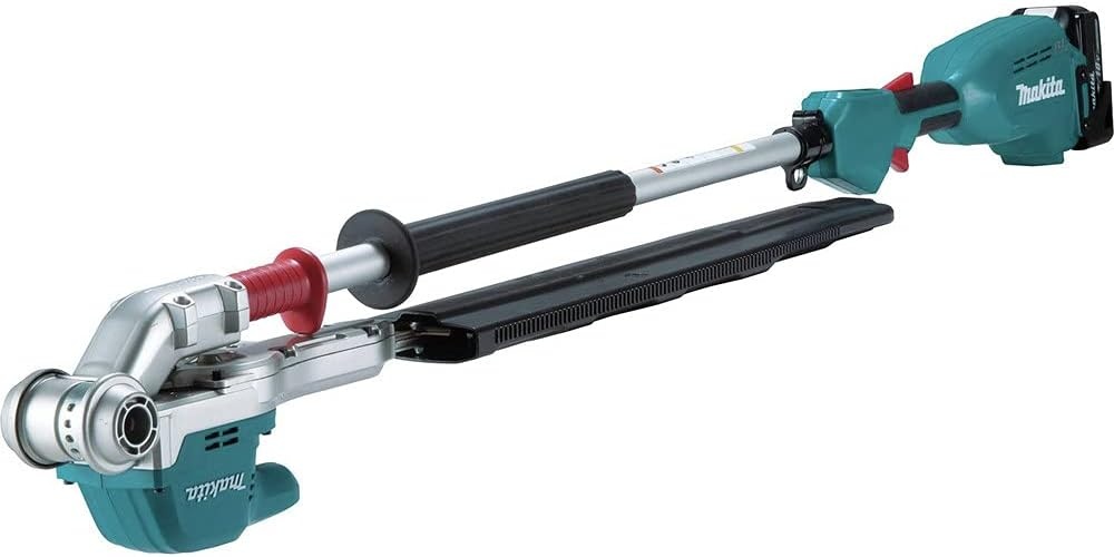image:imageMakita XNU01T LithiumIon Brushless Cordless 18V LXT 20 Articulating Pole Hedge Trimmer Kit 50Ah TealHedger Kit