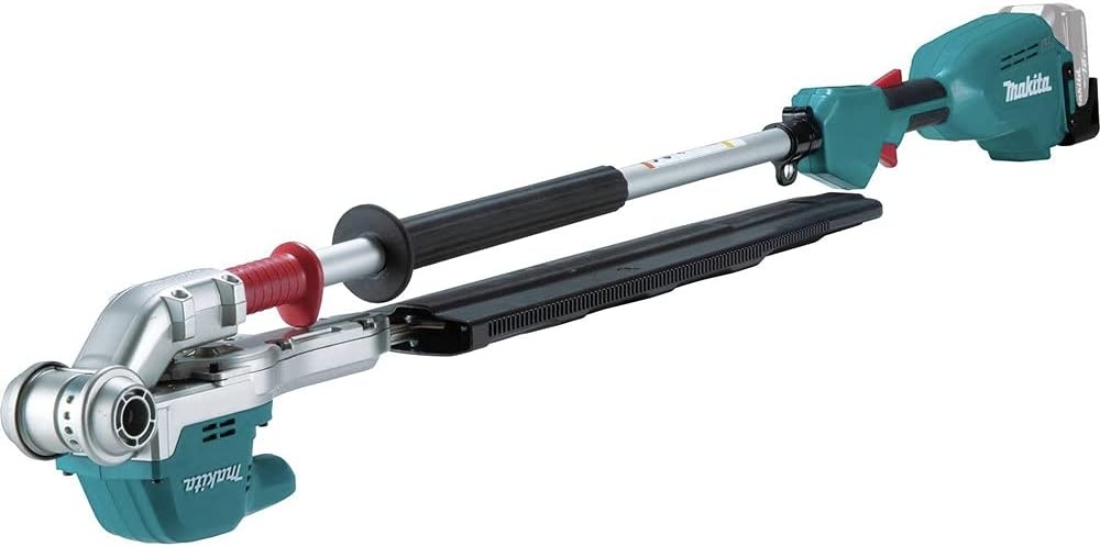 image:imageMakita XNU01T LithiumIon Brushless Cordless 18V LXT 20 Articulating Pole Hedge Trimmer Kit 50Ah TealTool Only