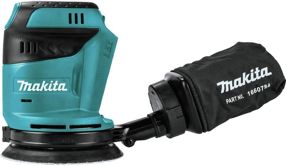 image:imageMakita XOB01Z 18V LXT LithiumIon Cordless 5 Random Orbit Sander Tool Only 18V LithiumIon Platform 5Inch Sanding Pad Random Orbit Action Battery Not Included Compact Ergonomic Design