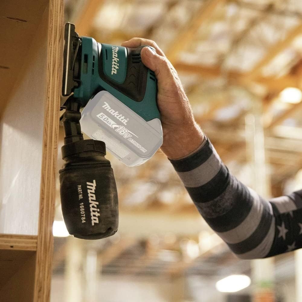 image:imageMakita XOB02Z 18V LXT LithiumIon Cordless 14 Sheet Finishing Sander Tool Only