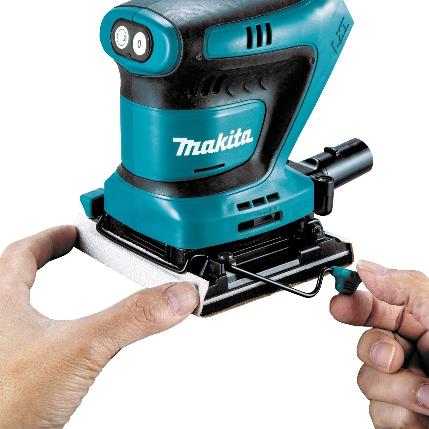 image:imageMakita XOB02Z 18V LXT LithiumIon Cordless 14 Sheet Finishing Sander Tool Only