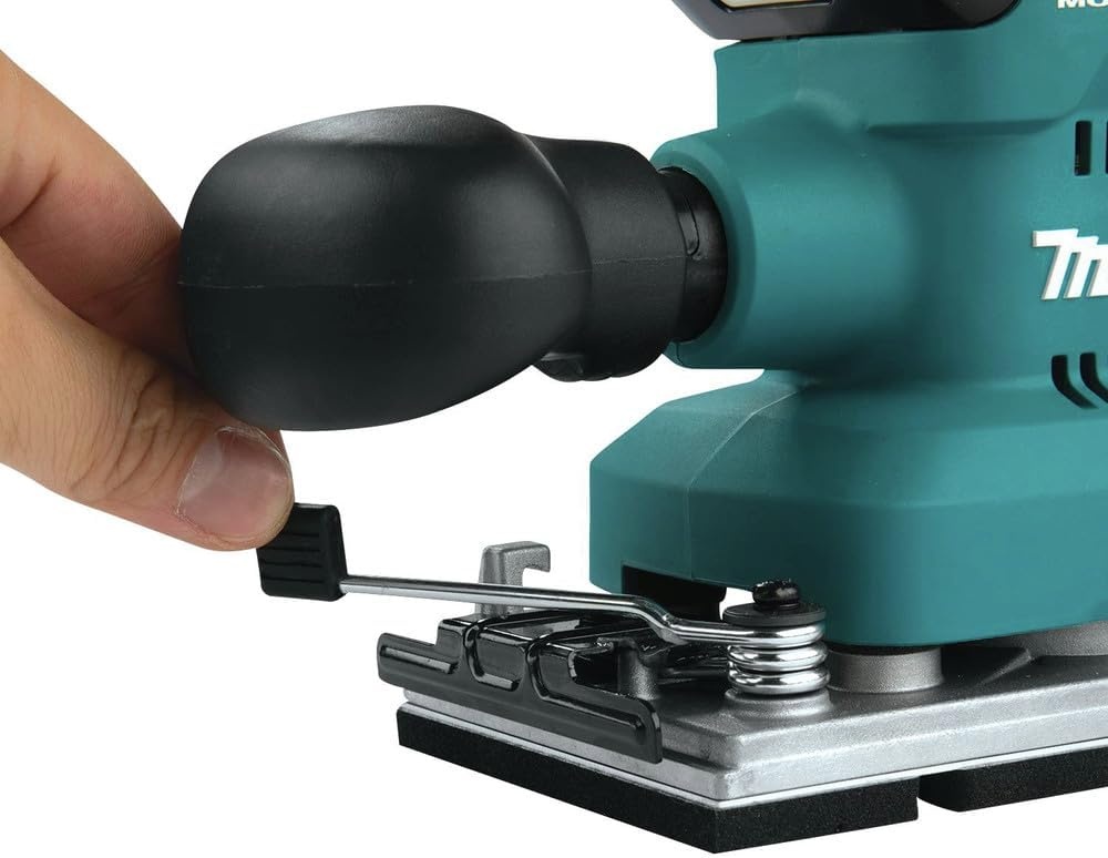 image:imageMakita XOB03Z 18V LXT LithiumIon Brushless Cordless 13 Sheet Finishing Sander AWS Capable Tool OnlySander Only