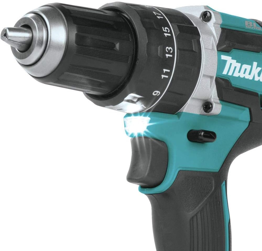 image:imageMakita XPH12R 18V LXT LithiumIon Compact Brushless Cordless 12 Hammer DriverDrill Kit 20AhBare Tool