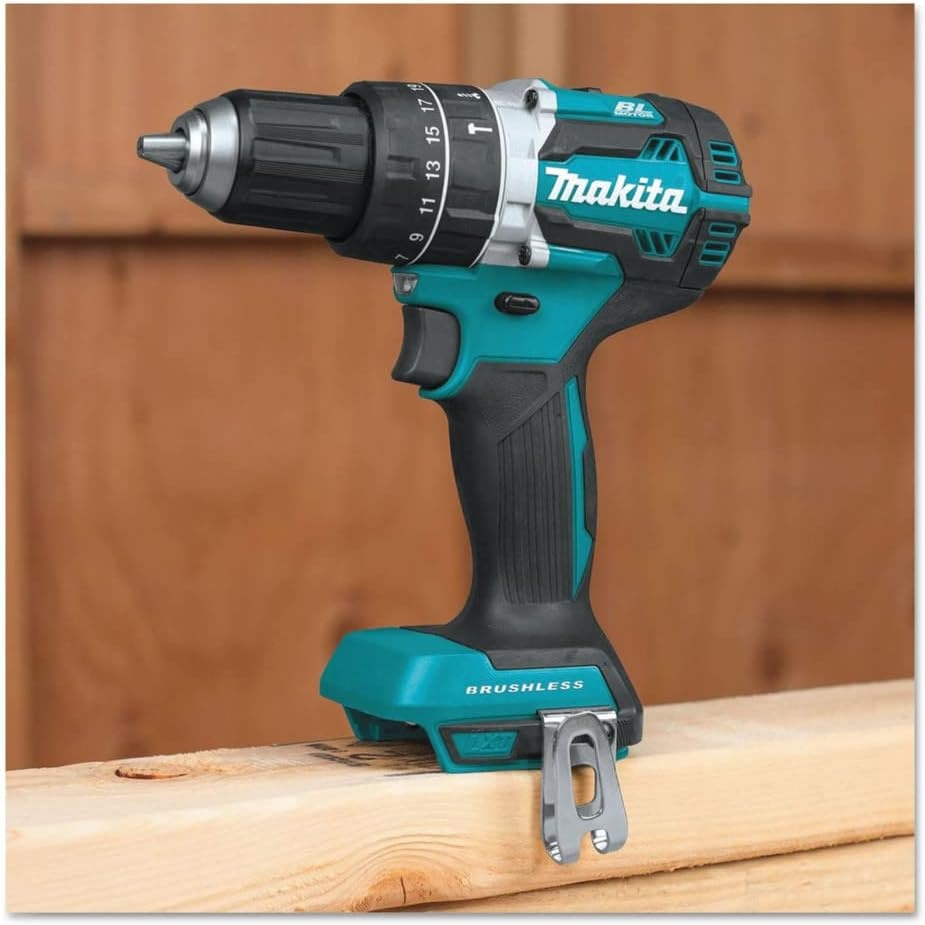 image:imageMakita XPH12R 18V LXT LithiumIon Compact Brushless Cordless 12 Hammer DriverDrill Kit 20AhBare Tool
