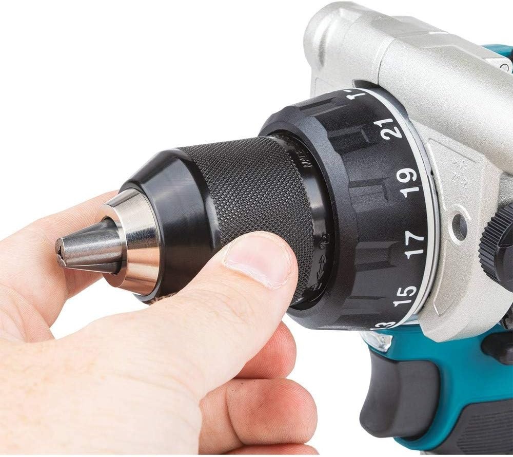 image:imageMakita XPH14Z 18V LXT LithiumIon Brushless Cordless 12 Hammer DriverDrill Tool Only Brushless Motor AllMetal Gearbox Variable 2Speed LED Work Light Tool Only PackageHammer DriverDrill