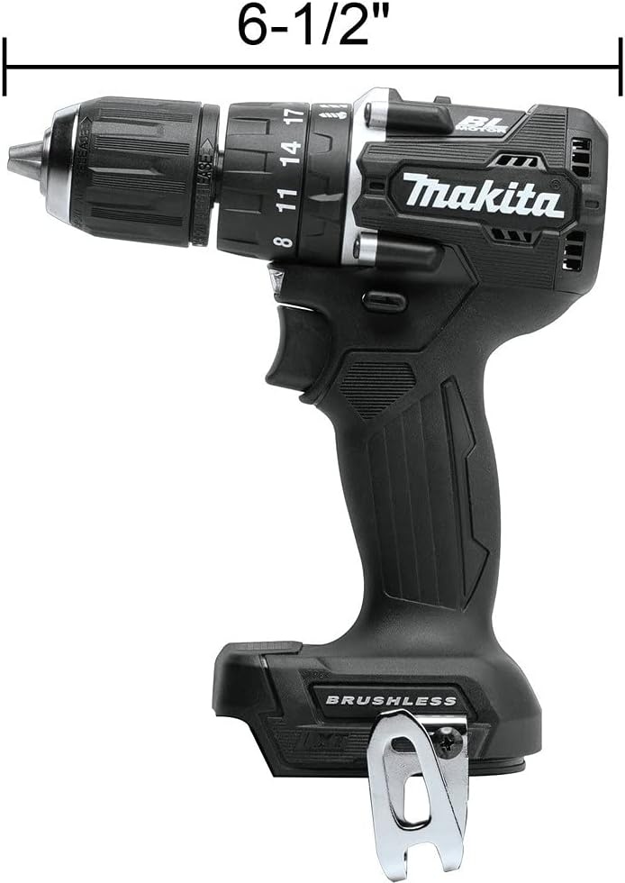 image:imageMakita XPH15ZB 18V LXT LithiumIon SubCompact Brushless Cordless 12 Hammer DriverDrill Tool Only BlackHammer DriverDrill Only