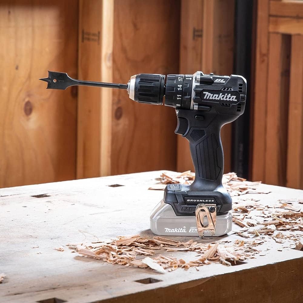 image:imageMakita XPH15ZB 18V LXT LithiumIon SubCompact Brushless Cordless 12 Hammer DriverDrill Tool Only BlackHammer DriverDrill Only