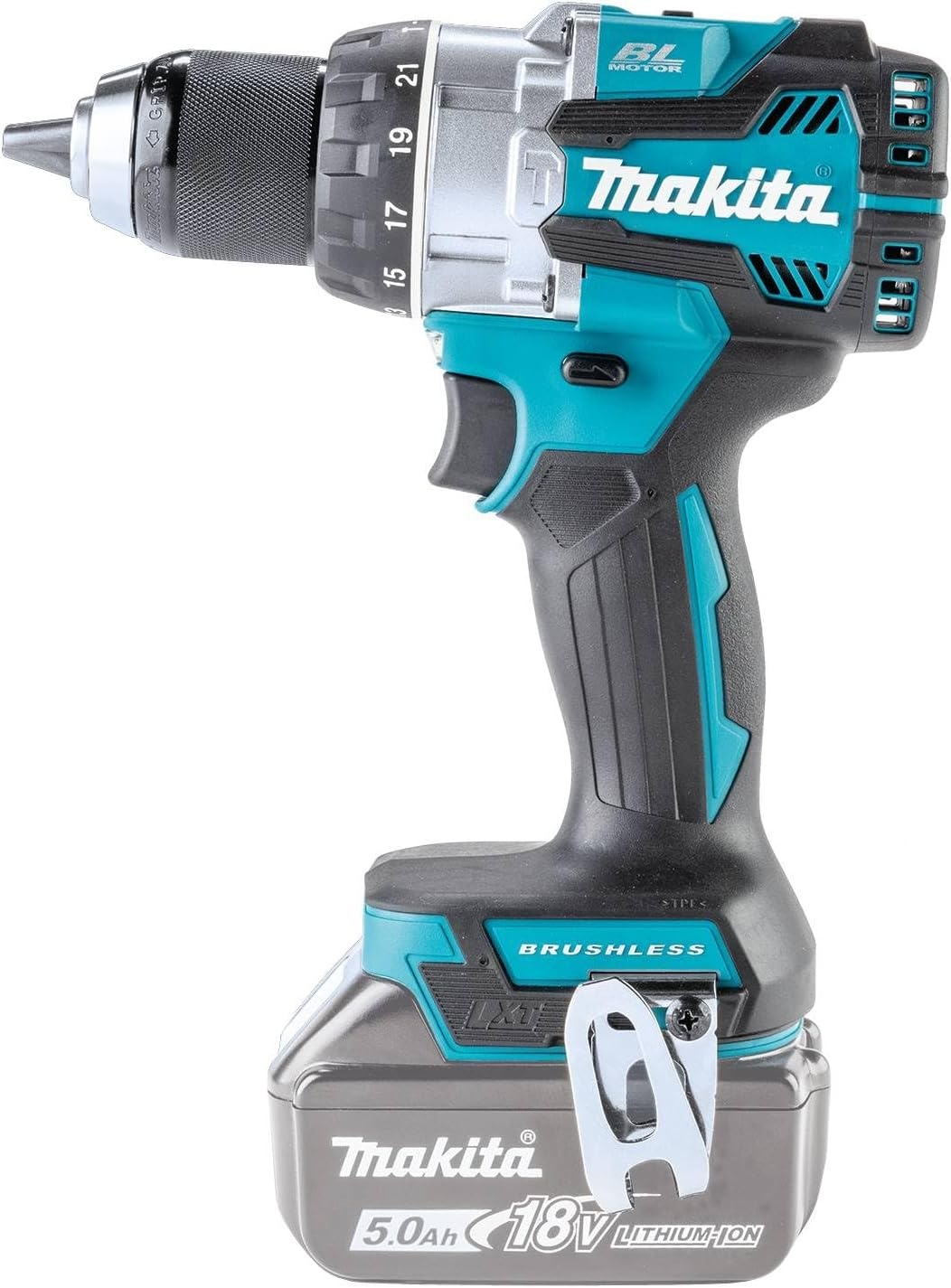 image:imageMakita XPH16Z 18V LXT LithiumIon Compact Brushless Cordless 12 Hammer DriverDrill Tool Only LithiumIon Compact Tool OnlyHammer DriverDrill