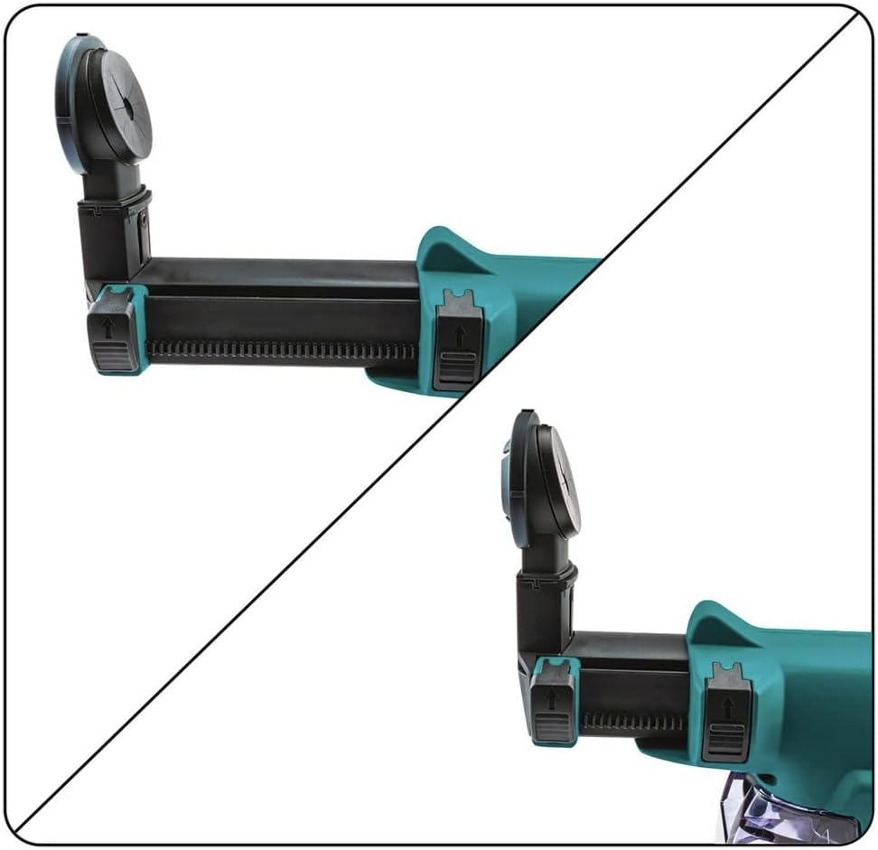 image:imageMakita XRH011TWX 18V LXT LithiumIon Brushless Cordless 1 Rotary Hammer Kit accepts SDSPLUS bits wHEPA Dust Extractor Attachment 50AhRotary Hammer