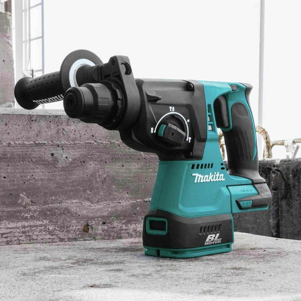 image:imageMakita XRH01T 18V LXT LithiumIon Brushless Cordless 1 Rotary Hammer Kit 50AhRotary Hammer Only