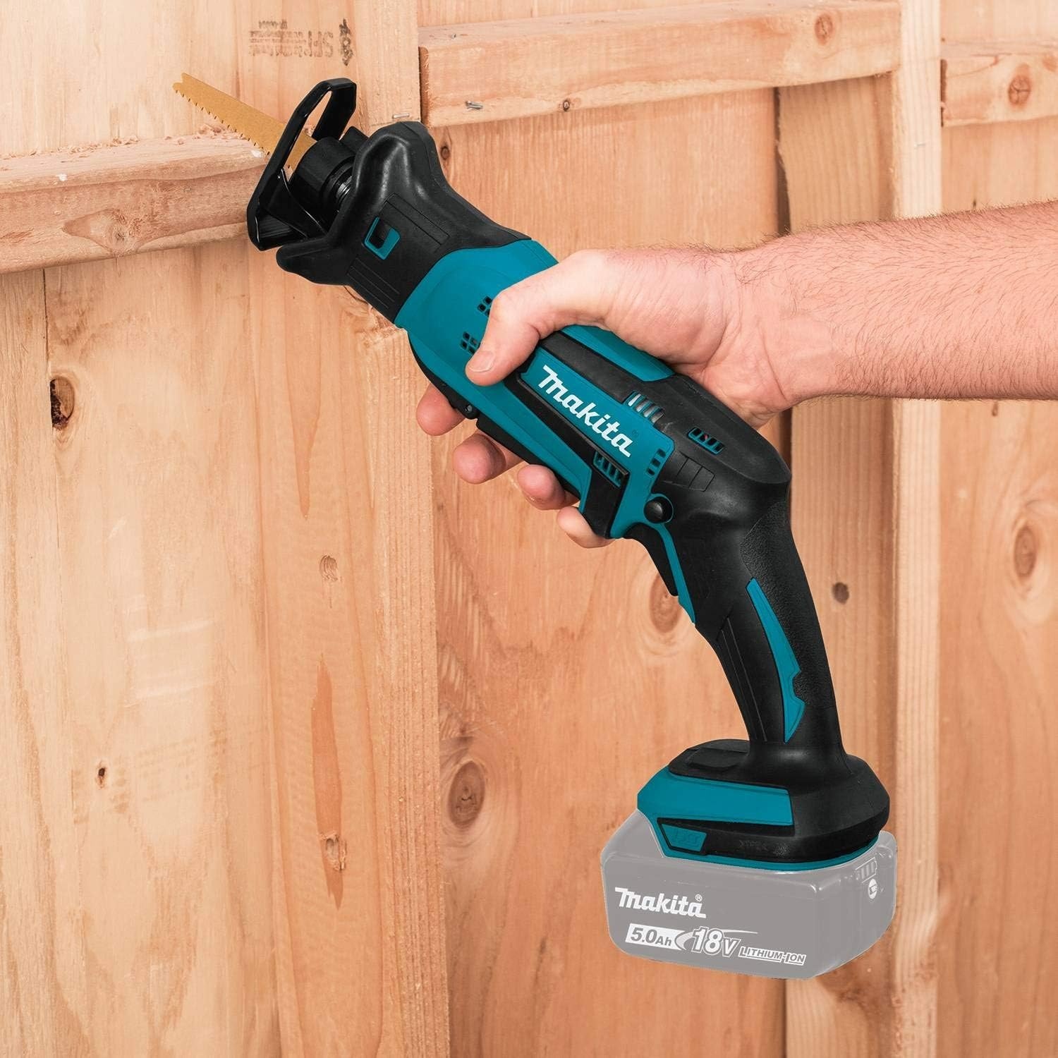 image:imageMakita XRJ01Z 18Volt LXT LithiumIon Cordless Compact Reciprocating Saw Tool Only No Battery Bare ToolTool Only