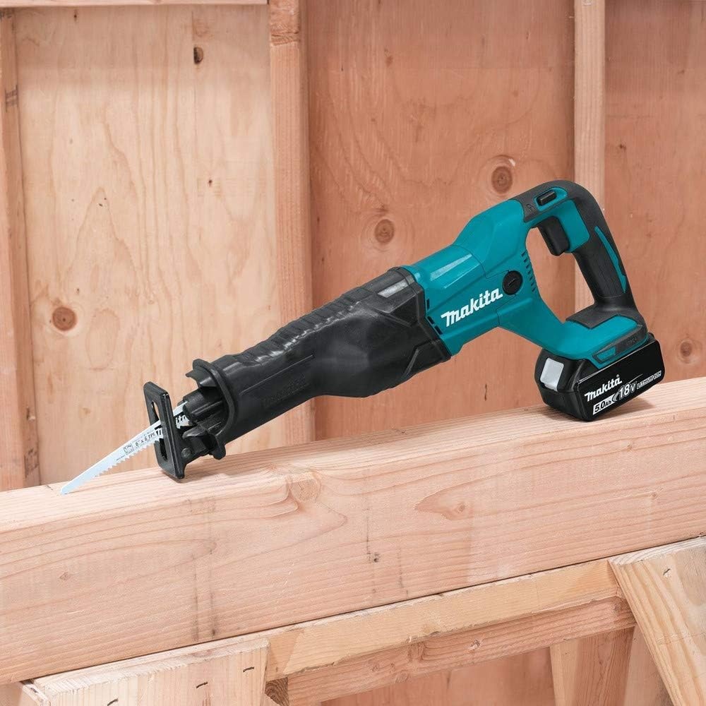 image:imageMakita XRJ04T 18V LXT LithiumIon Cordless Recipro Saw Kit 50AhKit