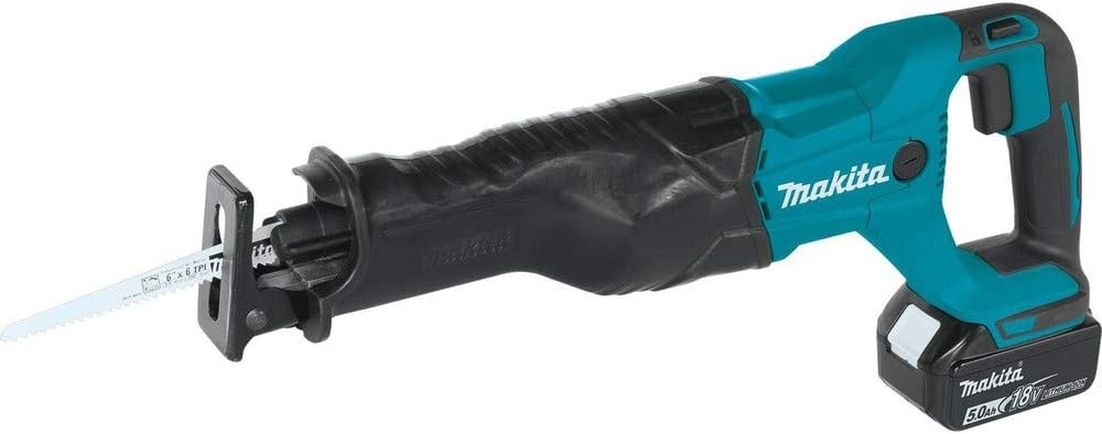 image:imageMakita XRJ04T 18V LXT LithiumIon Cordless Recipro Saw Kit 50AhKit