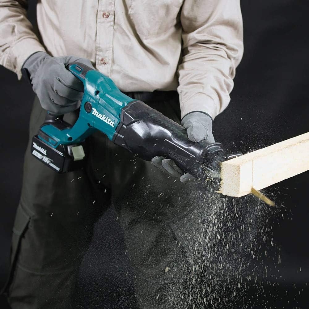 image:imageMakita XRJ04T 18V LXT LithiumIon Cordless Recipro Saw Kit 50AhKit