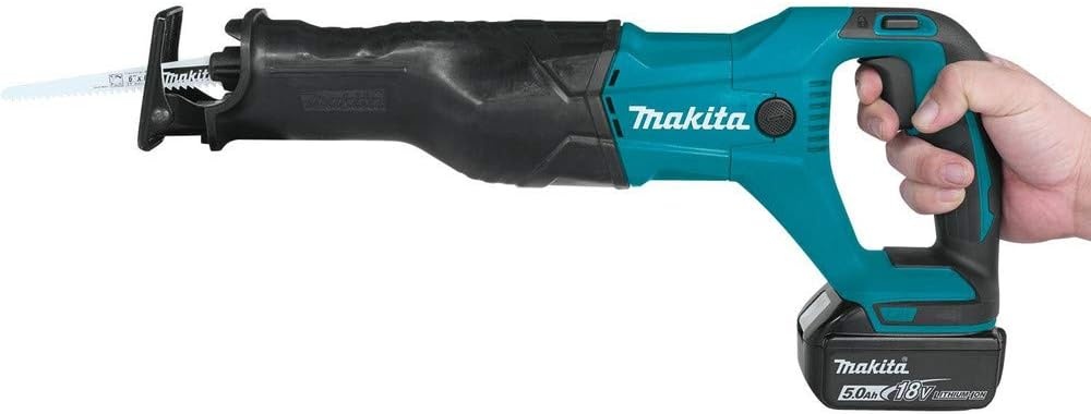image:imageMakita XRJ04T 18V LXT LithiumIon Cordless Recipro Saw Kit 50AhKit