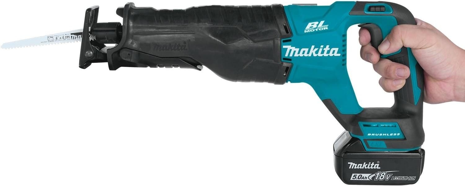 image:imageMakita XRJ05Z 18V LXT LithiumIon Brushless Cordless Recipro Saw Tool OnlyRecipro Saw Kit