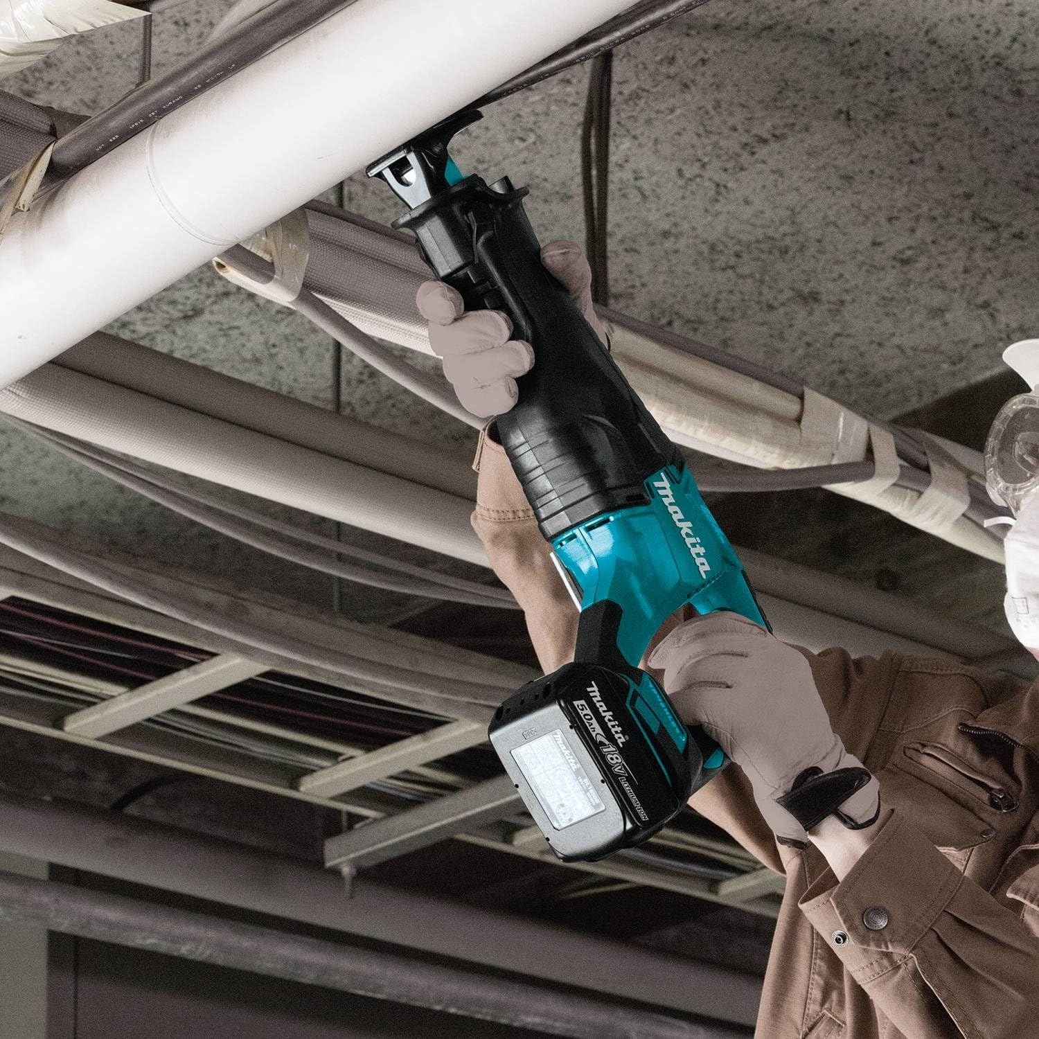 image:imageMakita XRJ05Z 18V LXT LithiumIon Brushless Cordless Recipro Saw Tool OnlyRecipro Saw Kit