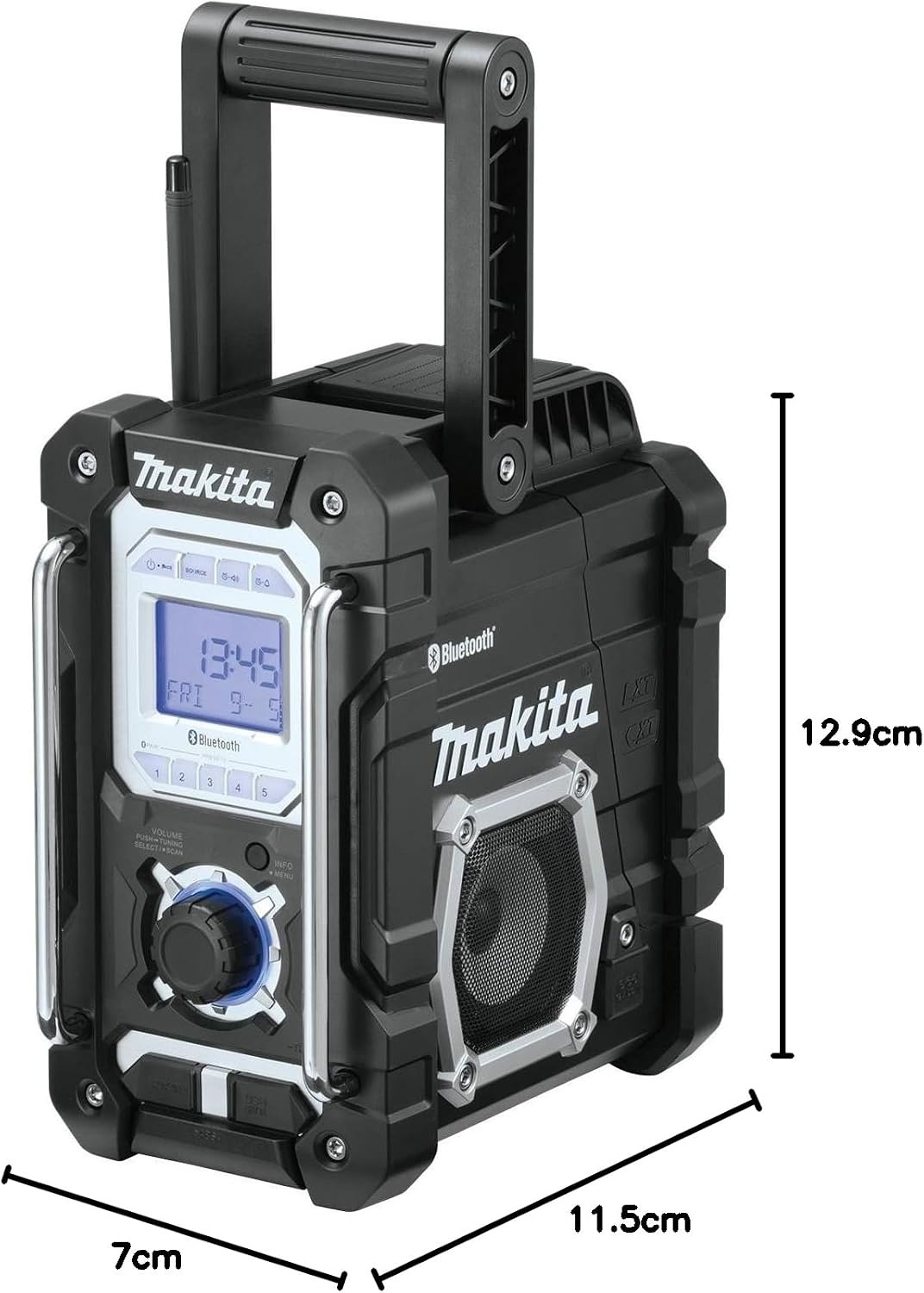 image:imageMakita XRM06B 18V LXT LithiumIon Cordless Bluetooth Job Site Radio
