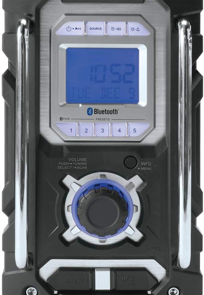 image:imageMakita XRM06B 18V LXT LithiumIon Cordless Bluetooth Job Site Radio