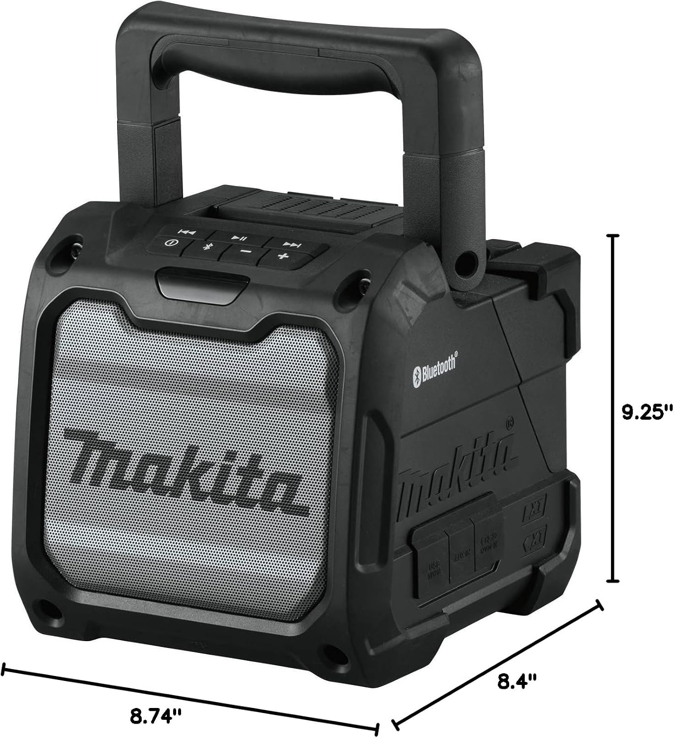 image:imageMakita XRM08B 18V LXT 12V max CXT LithiumIon Cordless Bluetooth Job Site Speaker Tool OnlySpeaker