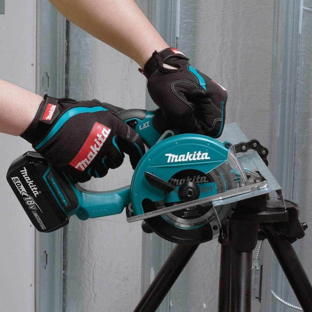 image:imageMakita XSC01T 18V LXT LithiumIon Cordless 538 Metal Cutting Saw Kit 50AhKit w 50Ah Batteries
