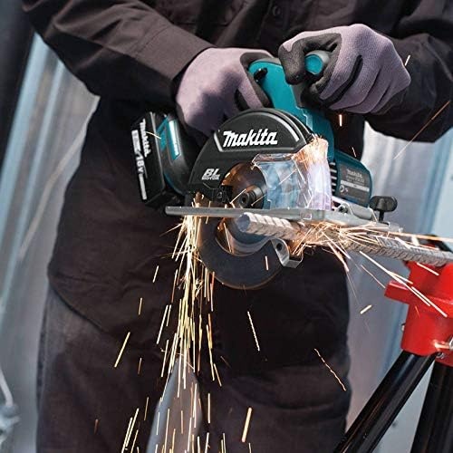 image:imageMakita XSC02Z 18V LXT LithiumIon Brushless Cordless 578 Metal Cutting Saw Tool OnlyMetal Cutting Saw