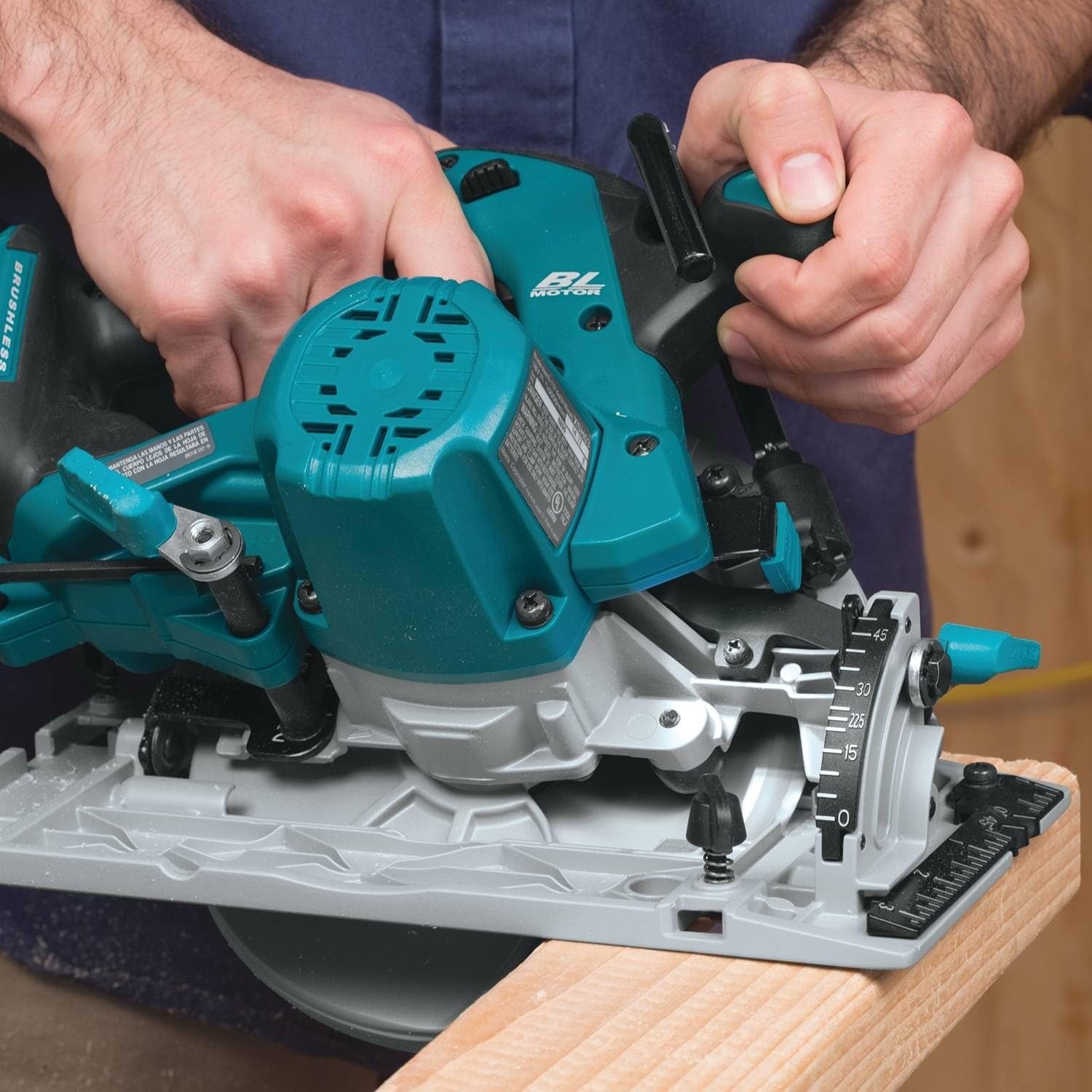 image:imageMakita XSH03Z 18V LXT LithiumIon Brushless Cordless 612 Circular Saw Tool Only0625 in Pack of 2