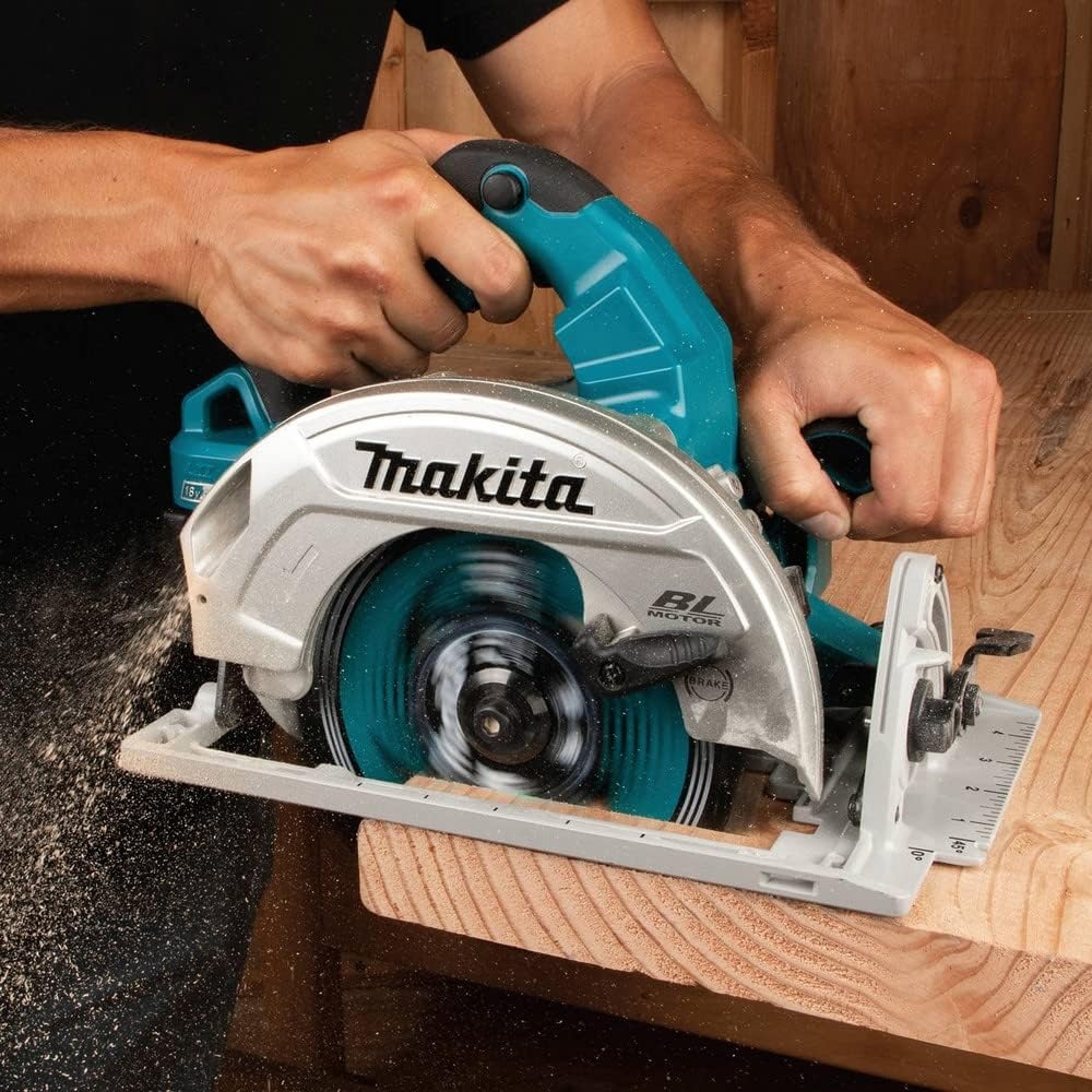 image:imageMakita XSH06PT 18V X2 LXT LithiumIon 36V Brushless Cordless 714 Circular Saw Kit 50AhCirc Saw Kit