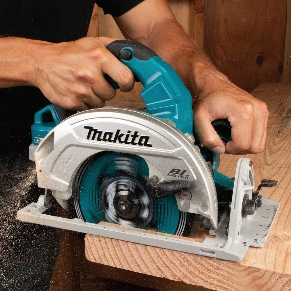 image:imageMakita XSH06PT 18V X2 LXT LithiumIon 36V Brushless Cordless 714 Circular Saw Kit 50AhCirc Saw Only