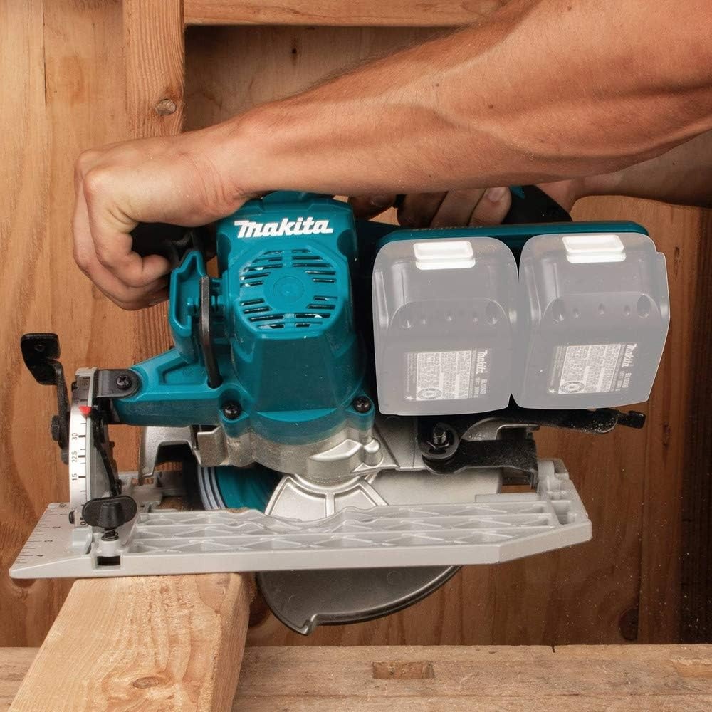 image:imageMakita XSH06PT 18V X2 LXT LithiumIon 36V Brushless Cordless 714 Circular Saw Kit 50AhCirc Saw Only