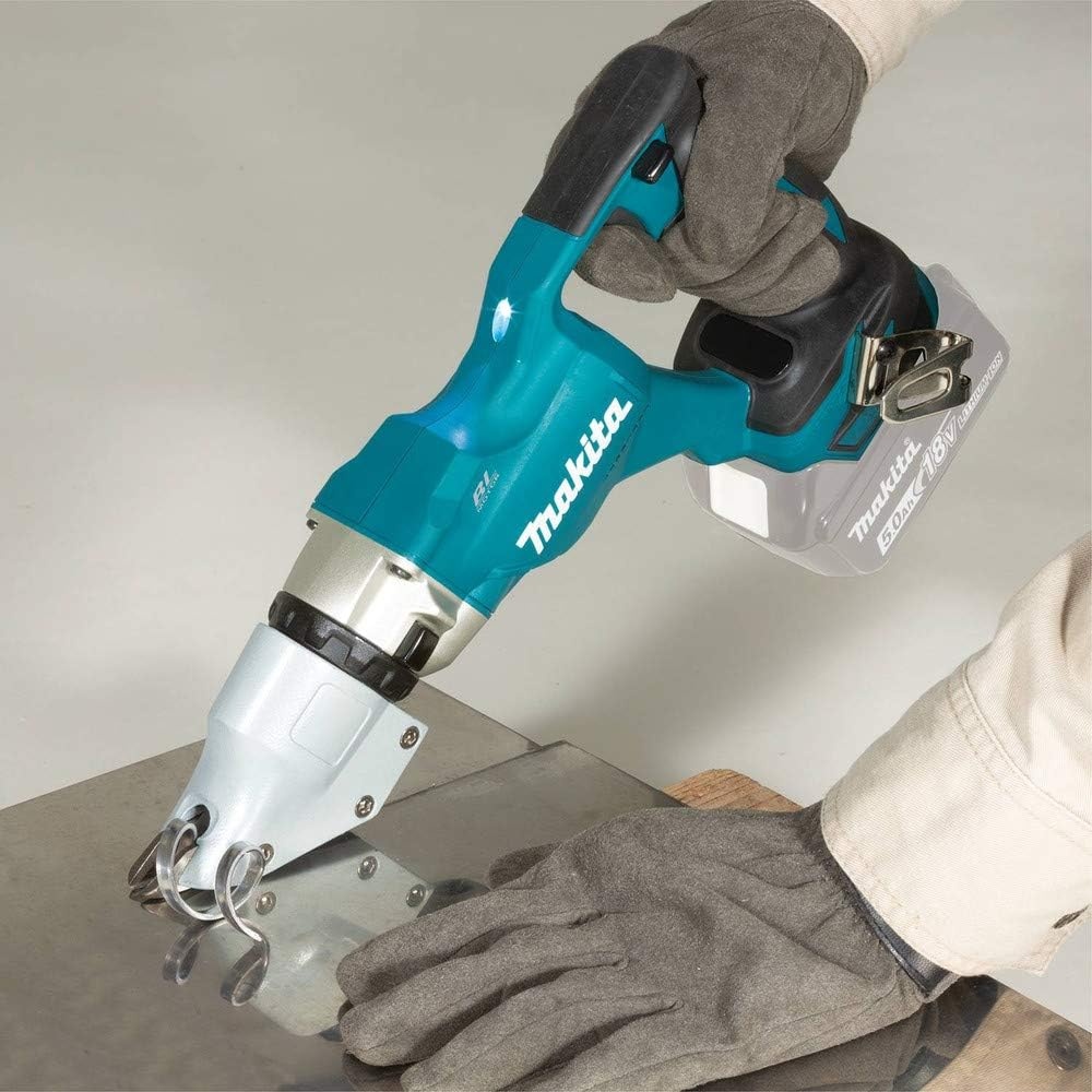image:imageMakita XSJ03Z 18V LXT LithiumIon Brushless Cordless 14 Gauge Straight Shear Tool Only